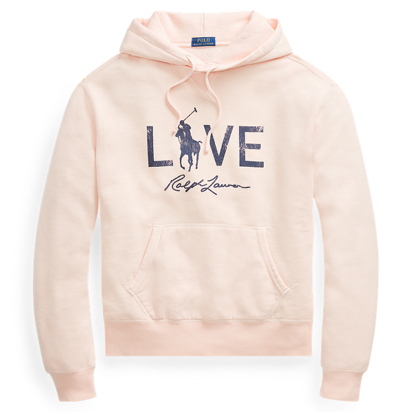 ralph lauren pink hoodie