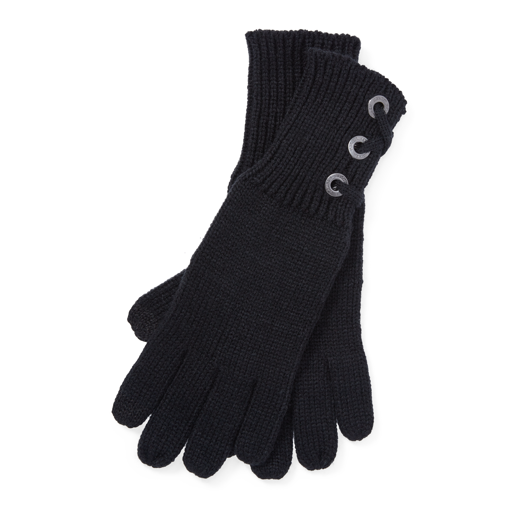 Ralph Lauren Lace-Up Tech Gloves. 1