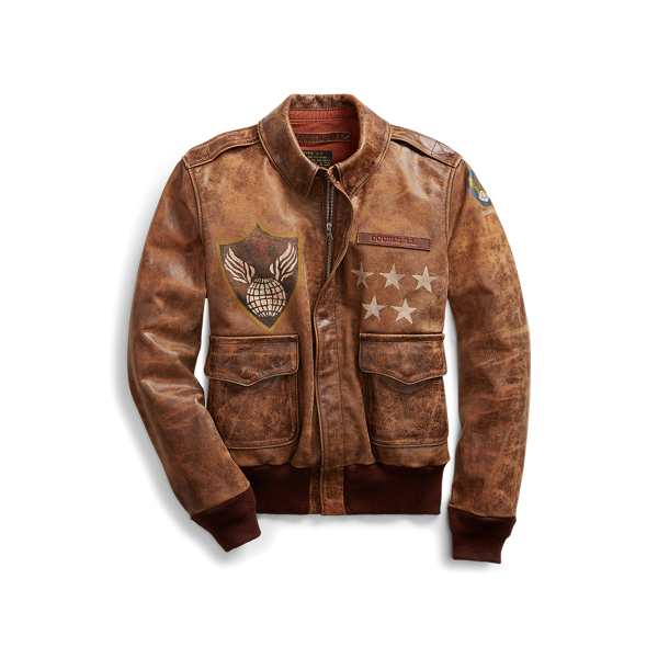 rl leather jacket