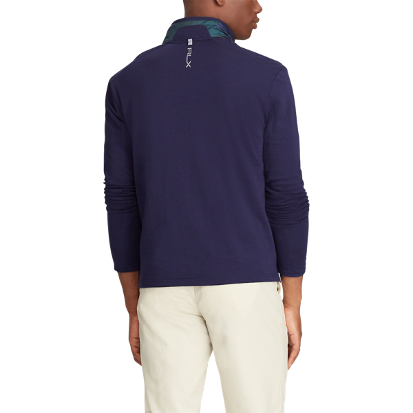 rlx golf paneled stretch wool jacket
