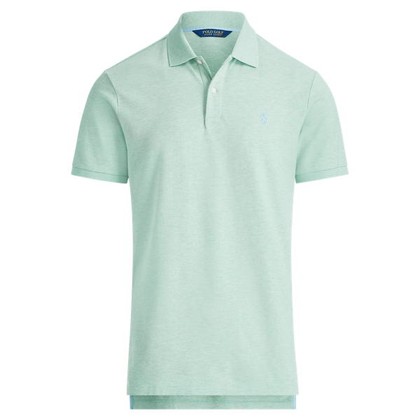 custom slim stretch mesh polo