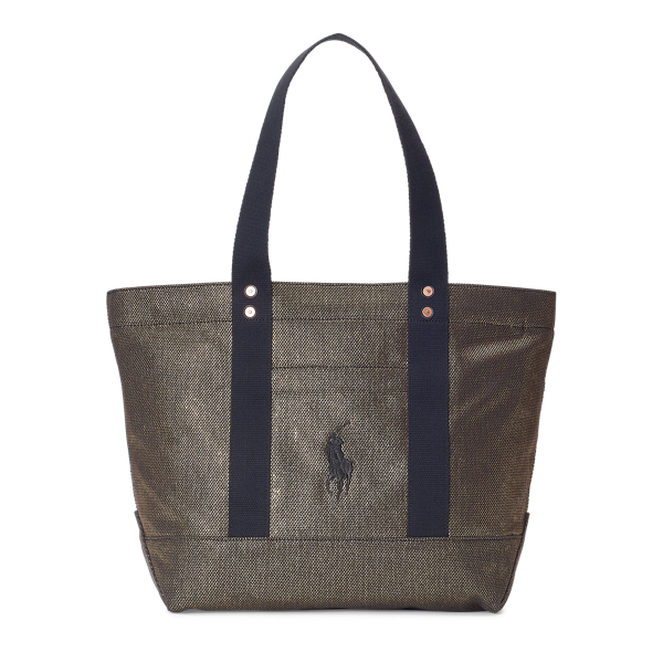 canvas big pony tote