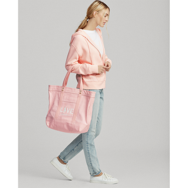 love pink tote bag