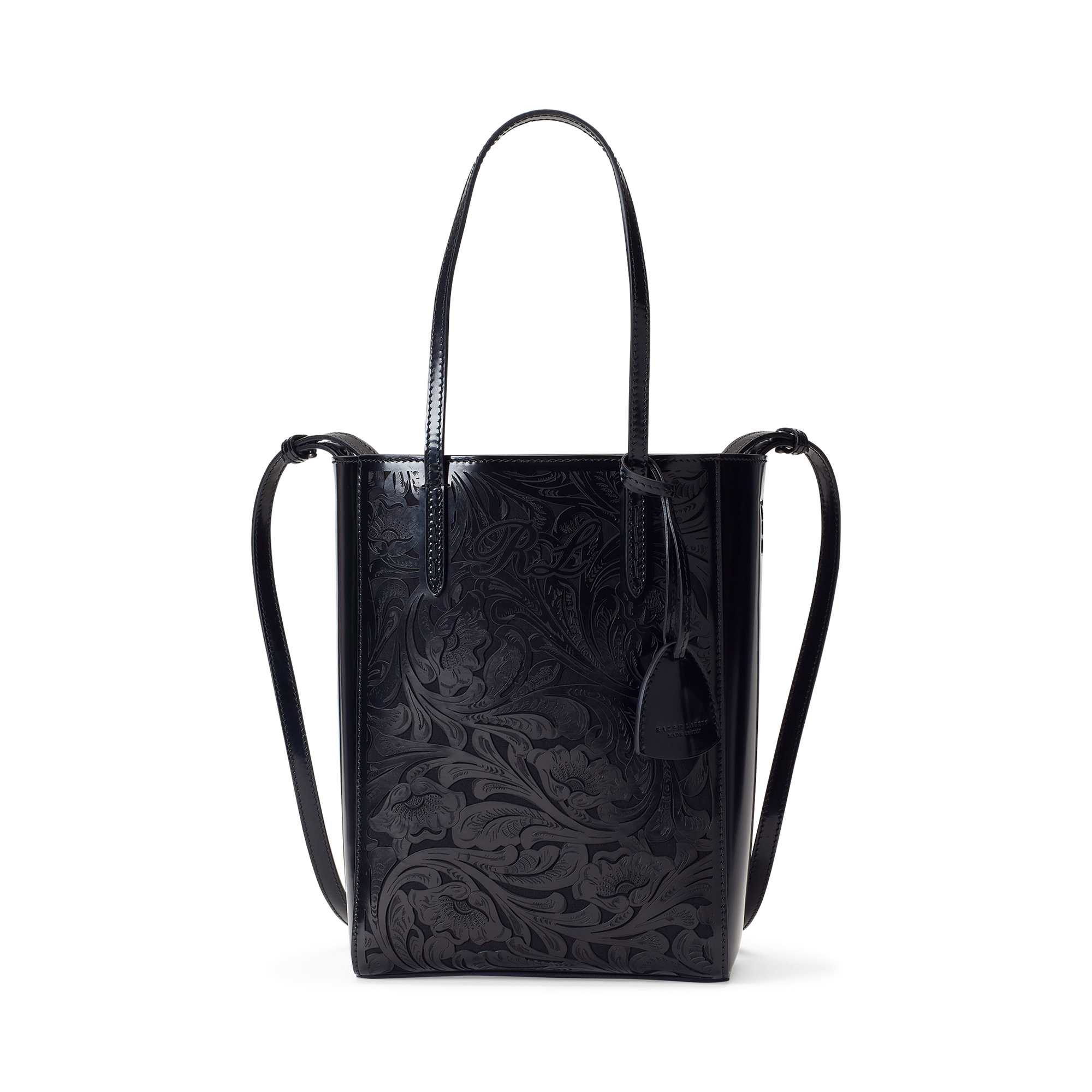 Ralph Lauren Laser-Cut Mini Modern Tote. 1