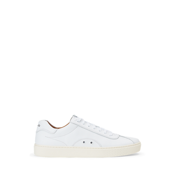 ralph lauren court 100 leather sneaker