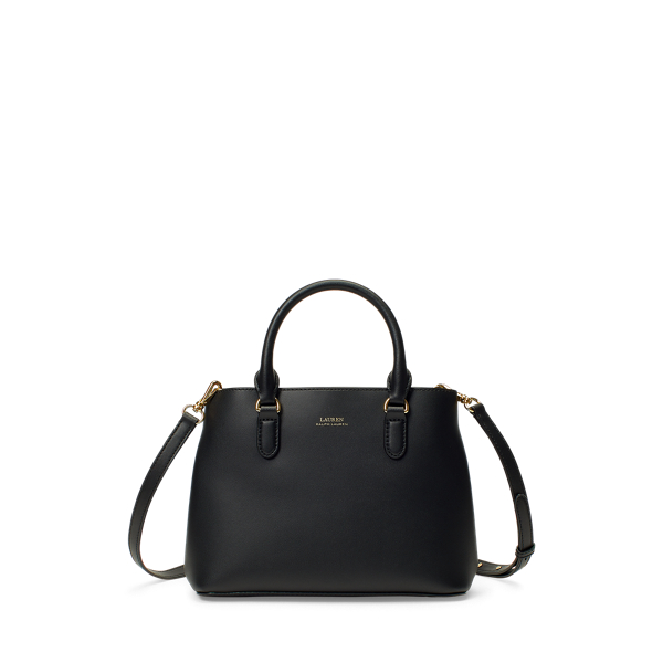 ralph lauren mini leather satchel