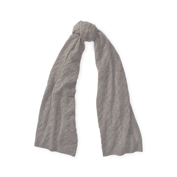 Écharpe en cachemire torsadé