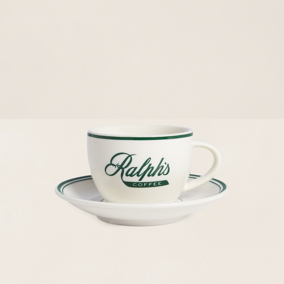 Ralph's Coffee Espresso Cup & Saucer