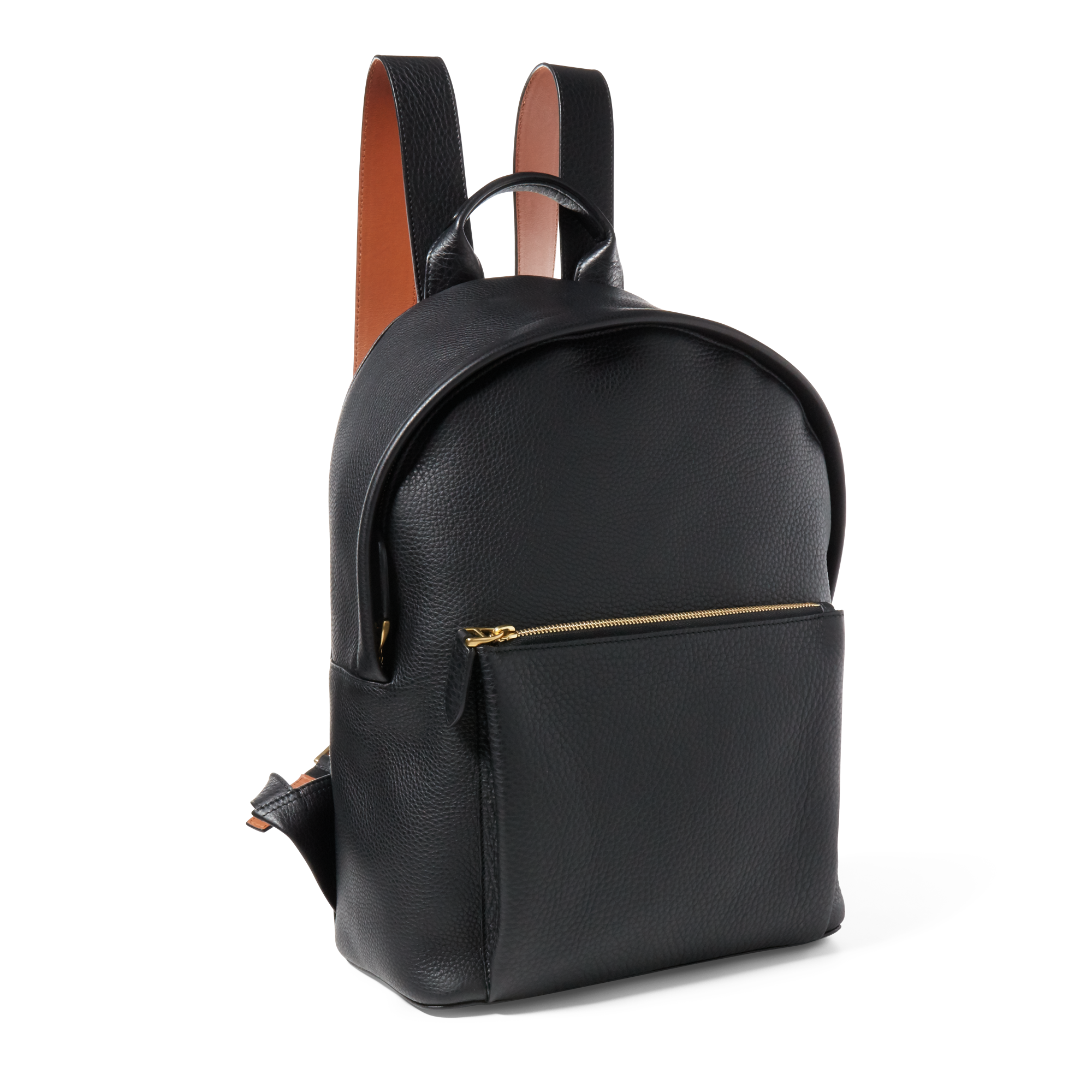 Ralph Lauren Tumbled Calfskin Backpack. 2
