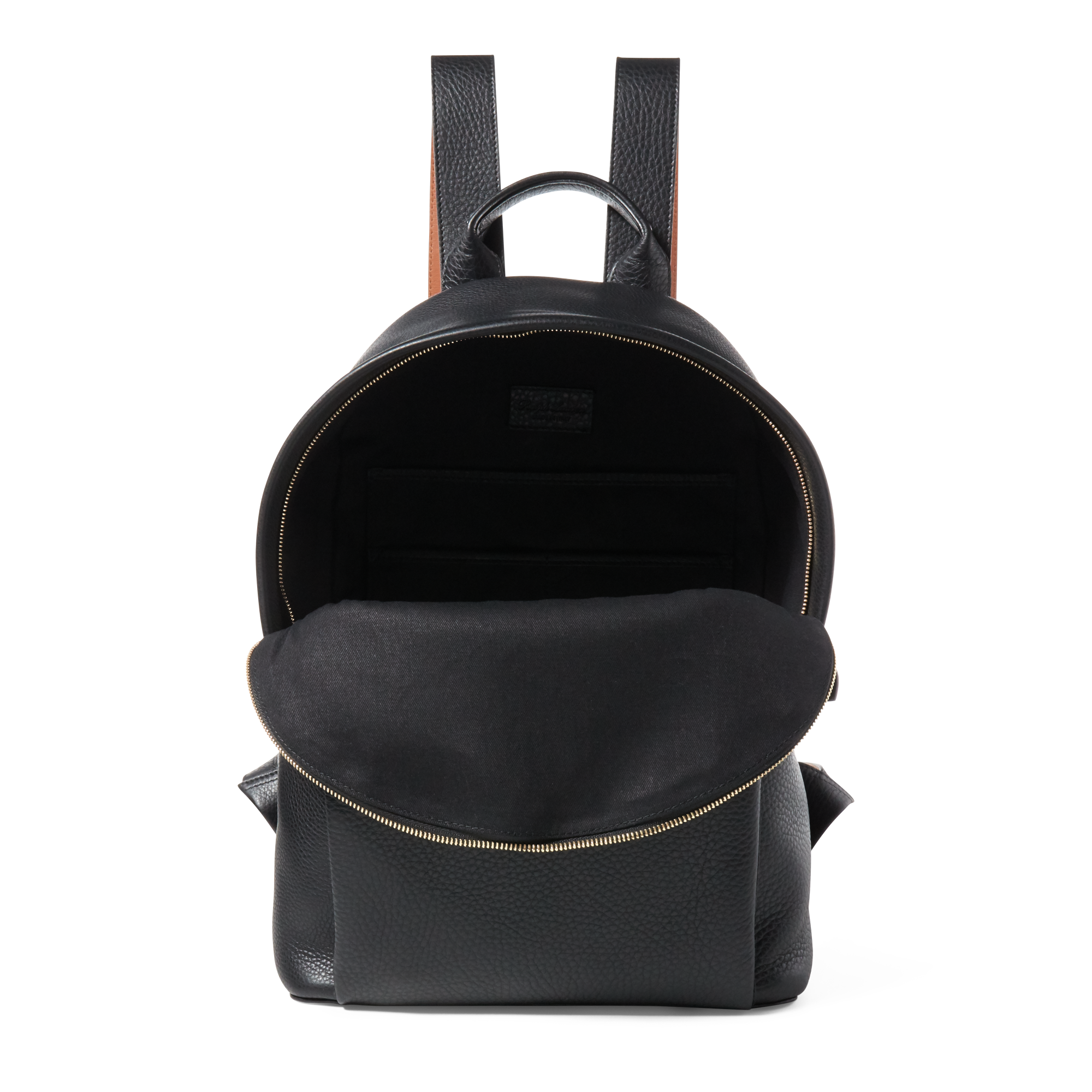 Ralph Lauren Tumbled Calfskin Backpack. 4