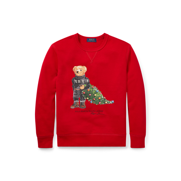Holiday Bear Fleece Sweatshirt