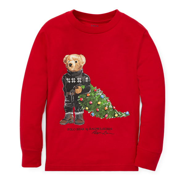 ralph lauren christmas bear