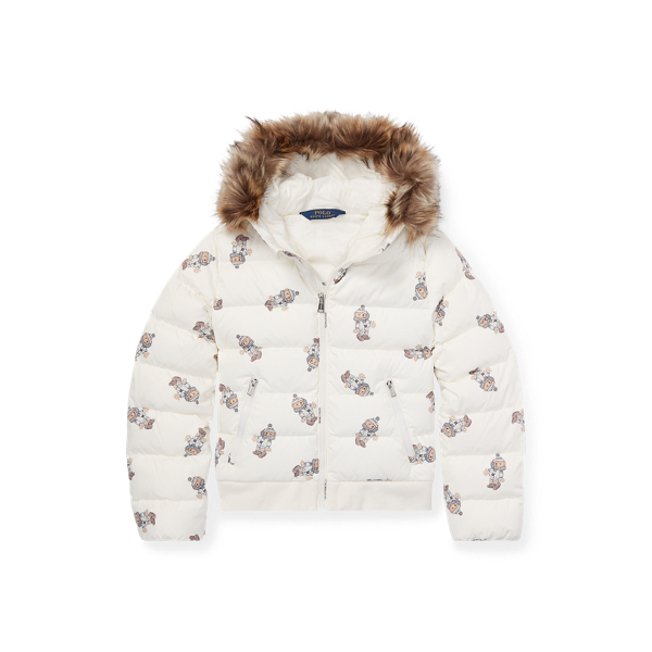 polo jacket with bear