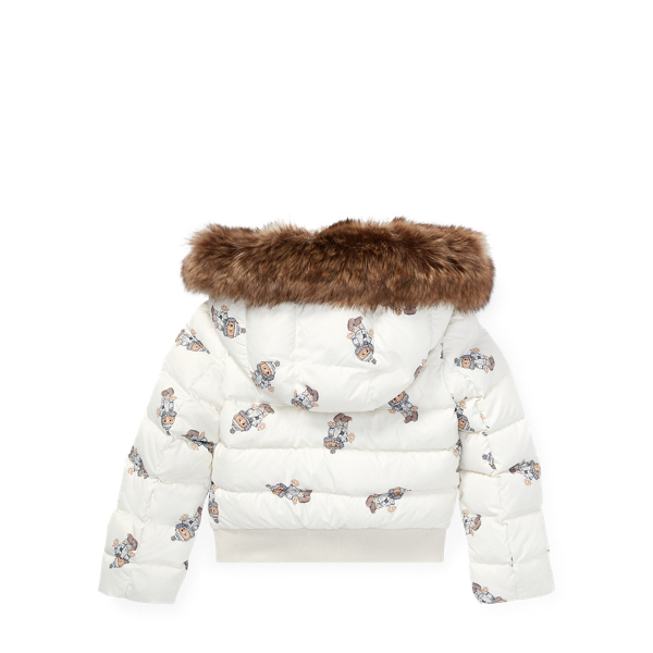 polo bear down jacket