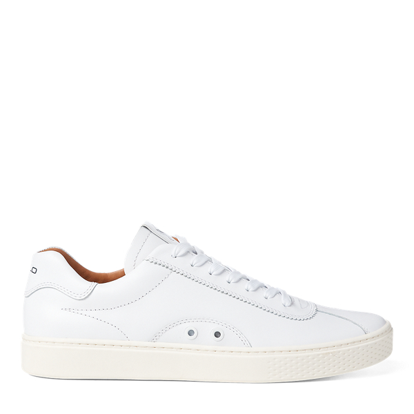 polo ralph lauren court 100 leather sneaker