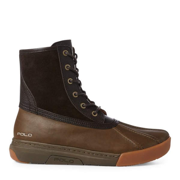 ralph lauren declan leather duck boot