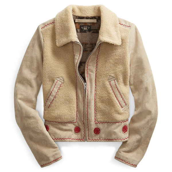 rrl shearling