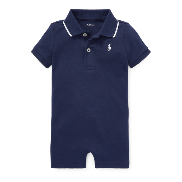 Cotton Interlock Polo Shortall