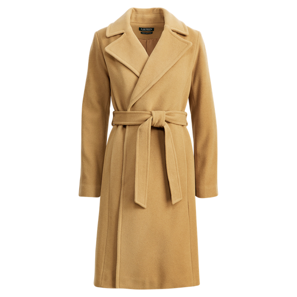 ralph lauren wrap coat