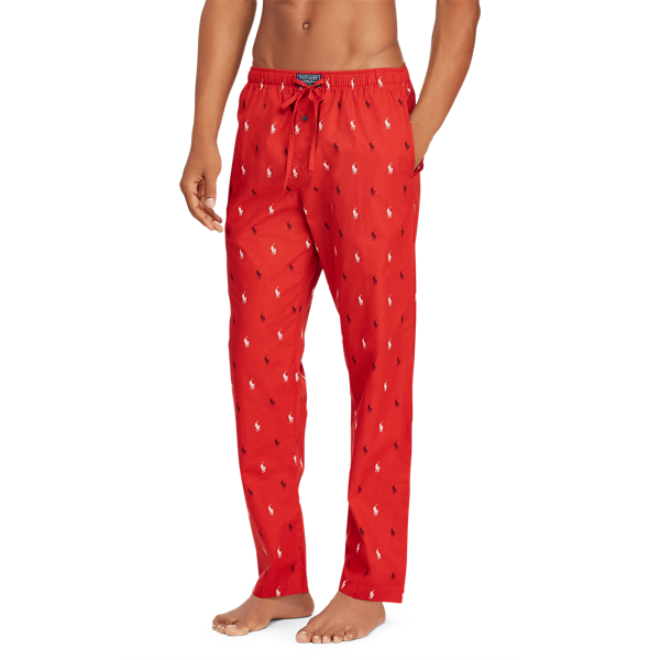 Woven Cotton Pajama Pant