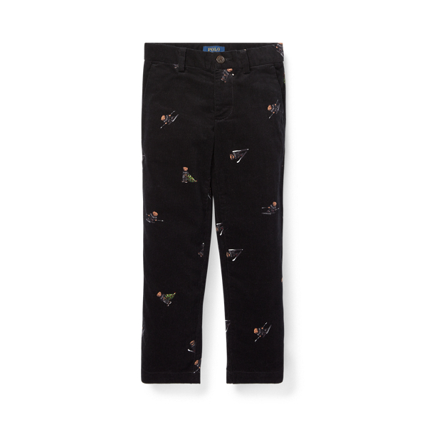 Slim Polo Bear Corduroy Pant