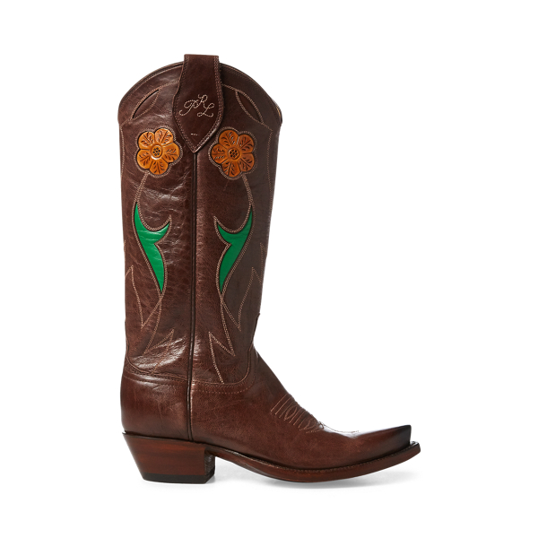 ralph lauren women's western boots