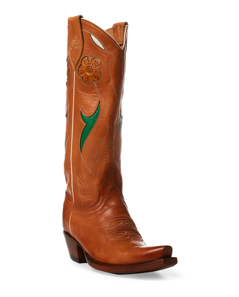 ralph lauren canvas boots