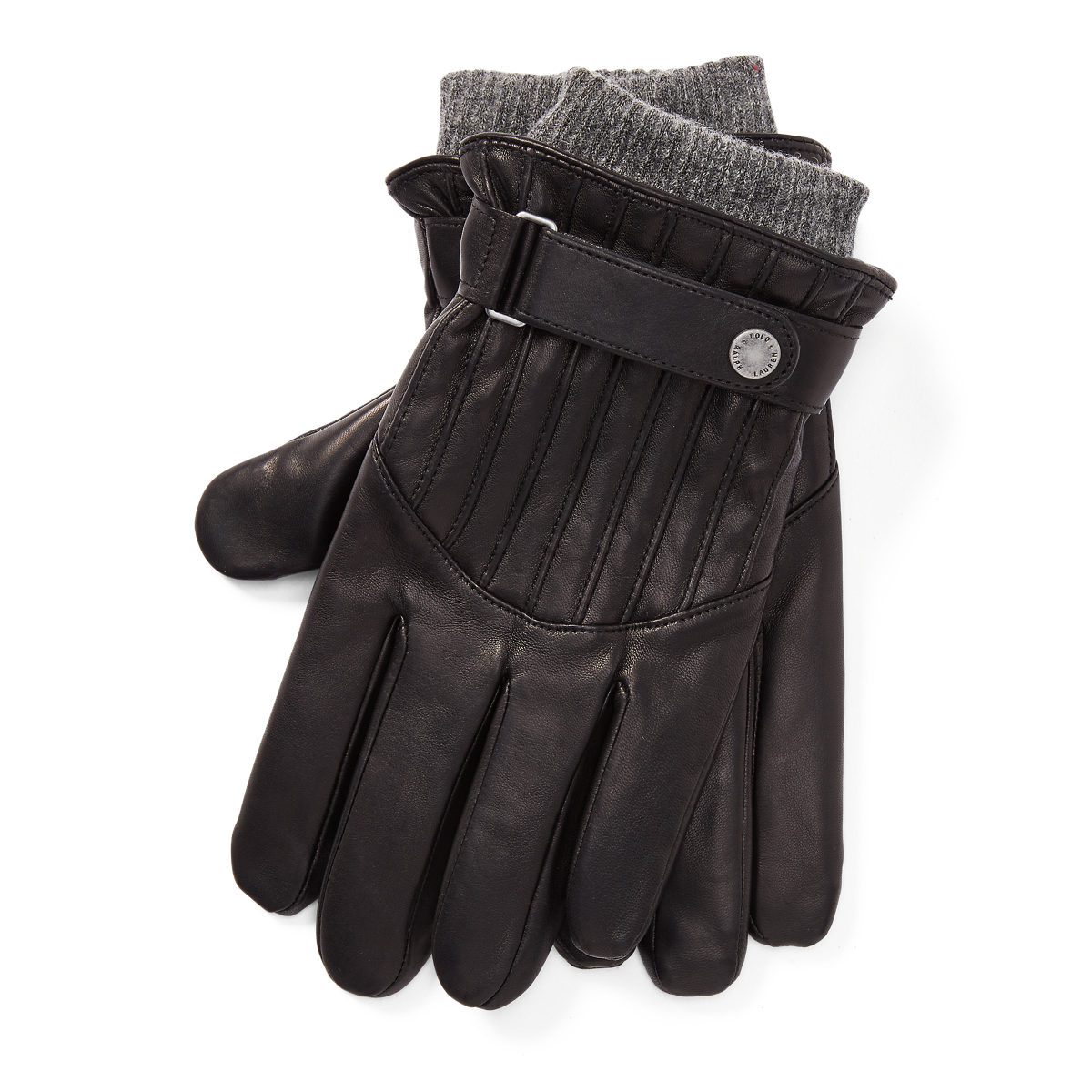 Quilted Leather Racing Gloves