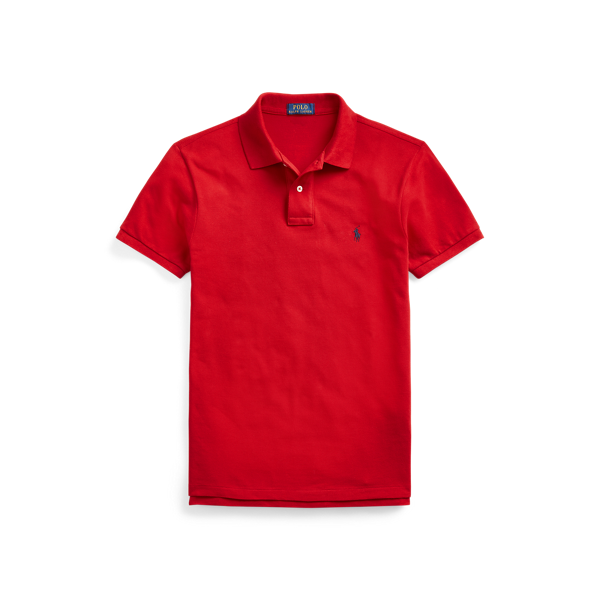 Polo cintré en coton piqué