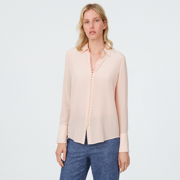 club monaco silk shirt