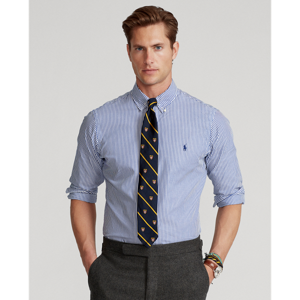 Polo Ralph Lauren Slim fit gestreept poplin shirt 1