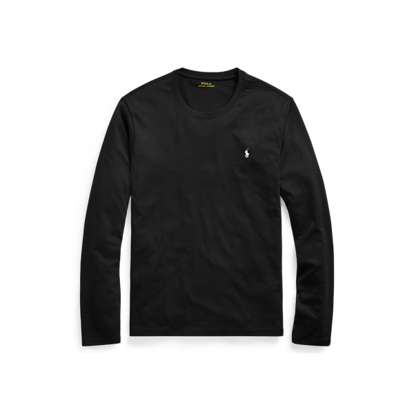 T-shirt à col rond en jersey de coton