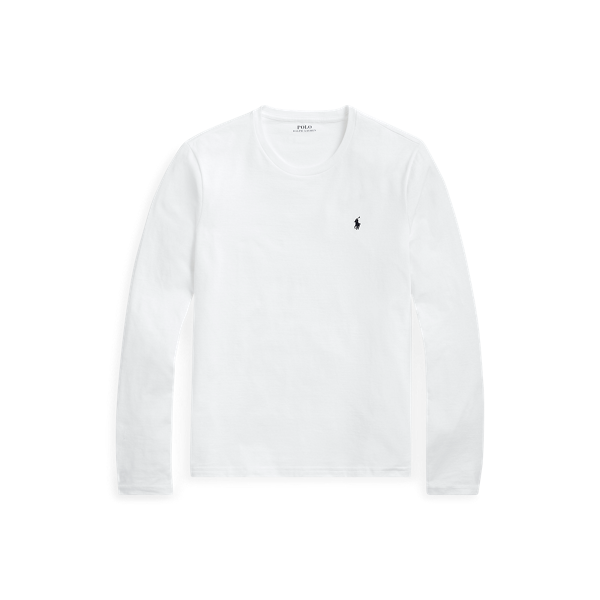 T-shirt à col rond en jersey de coton