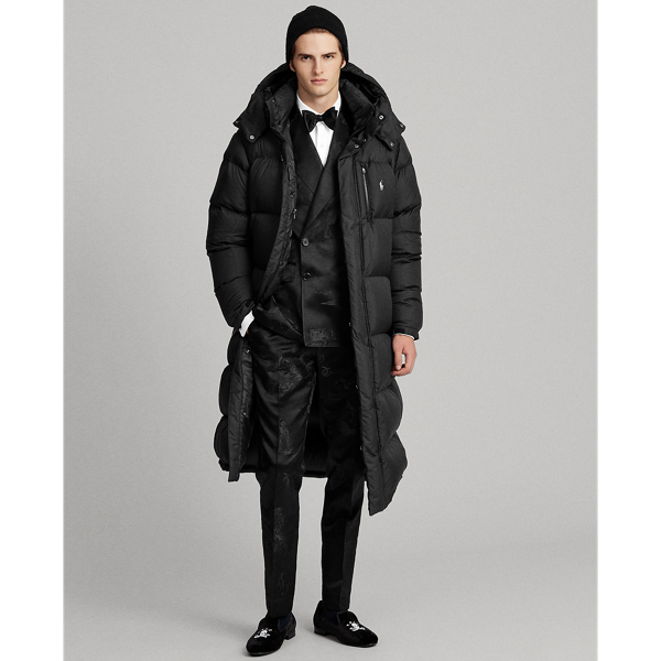 Hooded Ripstop Down Coat