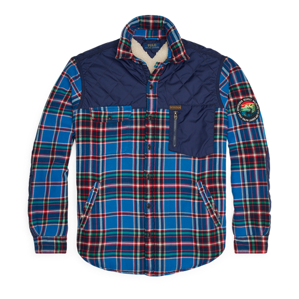 Polo Ralph Lauren Plaid Hooded Shirt Jacket 1