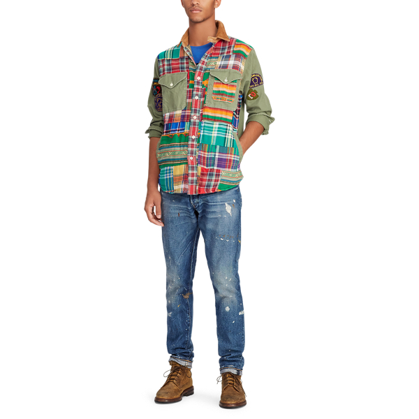 Polo Ralph Lauren Classic Fit Patchwork Shirt 3