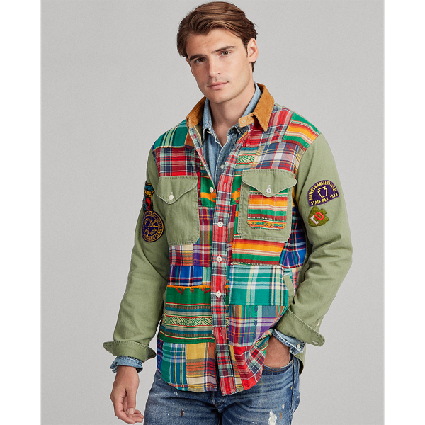Polo Ralph Lauren Classic Fit Patchwork Shirt 1