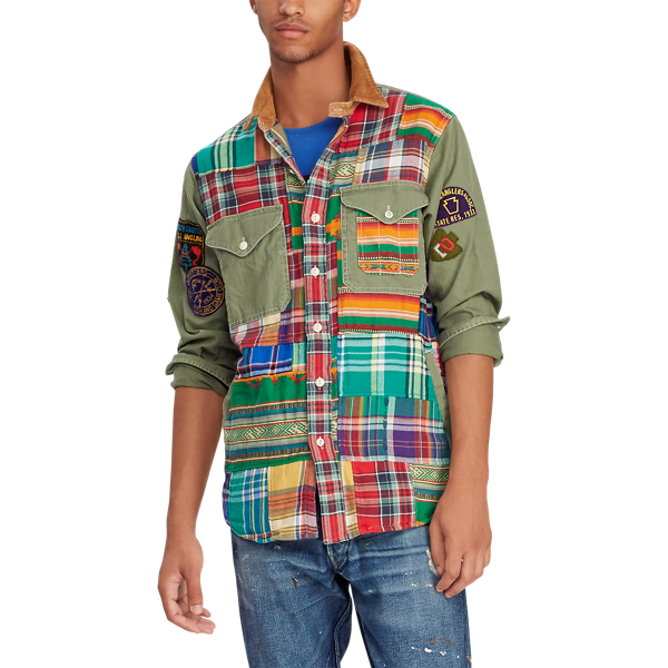 Polo Ralph Lauren Classic Fit Patchwork Shirt 4