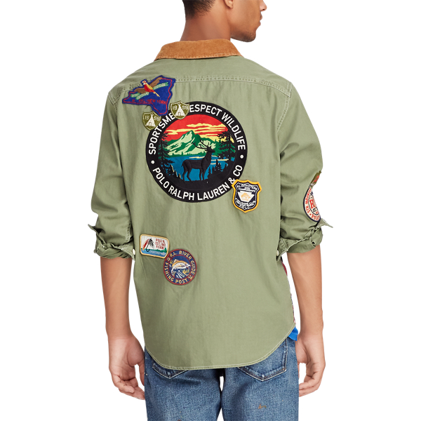Polo Ralph Lauren Classic Fit Patchwork Shirt 5