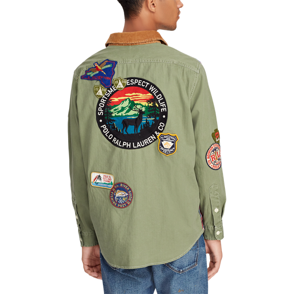 Polo Ralph Lauren Classic Fit Patchwork Shirt 8