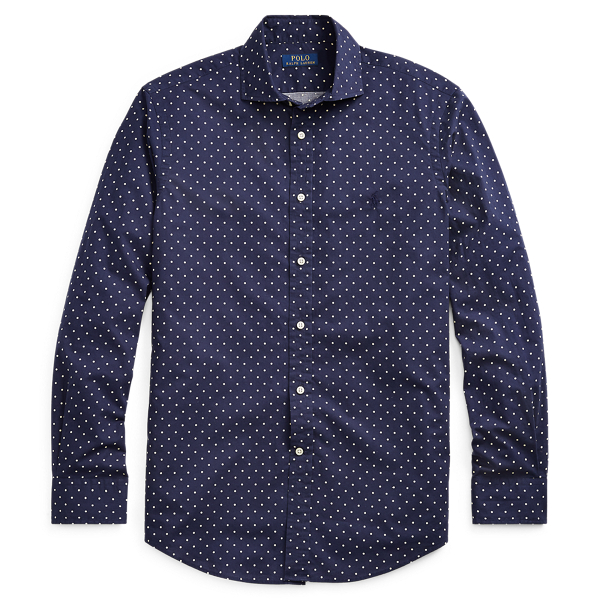 Big & Tall Classic Fit Polka-Dot Shirt 1