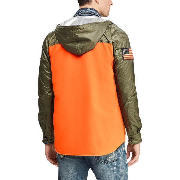 Polo Ralph Lauren Veste-chemise à capuche réversible 5