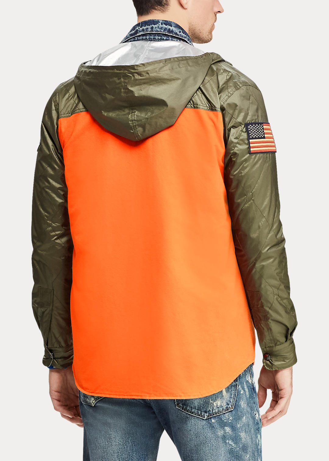Polo Ralph Lauren Reversible Hooded Shirt Jacket 5
