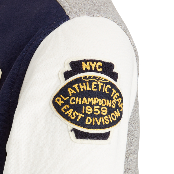 Polo Ralph Lauren Fleece Letterman Jacket 8