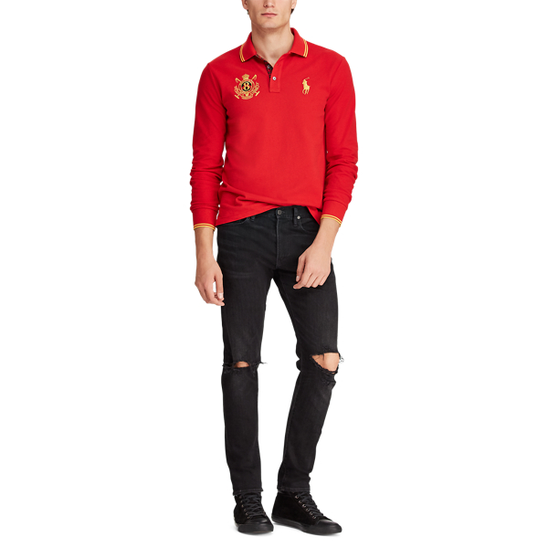 Polo Ralph Lauren Custom Slim Fit Mesh Polo 3