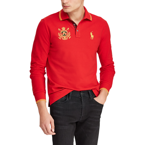 Polo Ralph Lauren Custom Slim Fit Mesh Polo 4