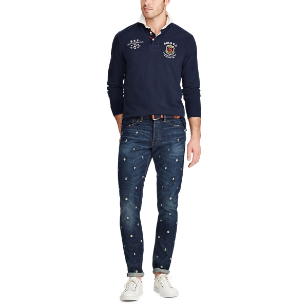 Big & Tall Chemise de rugby en piqué classique 2