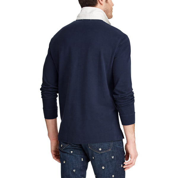 Big & Tall Chemise de rugby en piqué classique 4