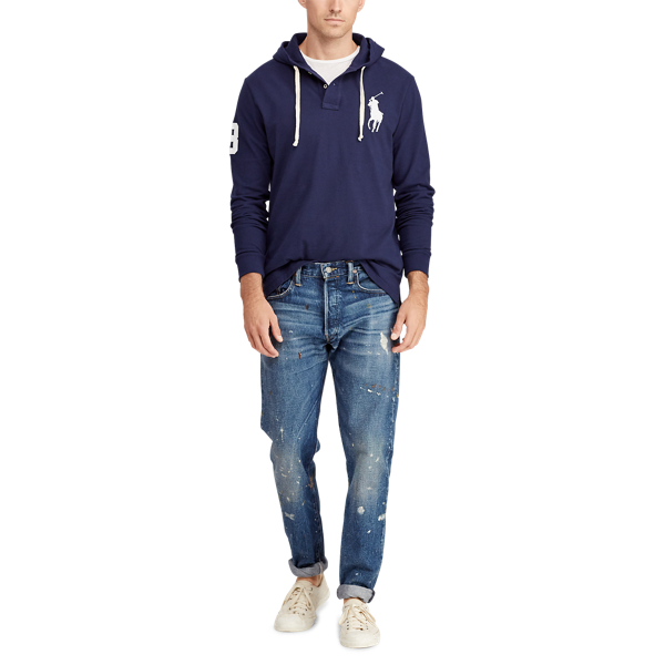 Big & Tall Cotton Mesh Hoodie 3