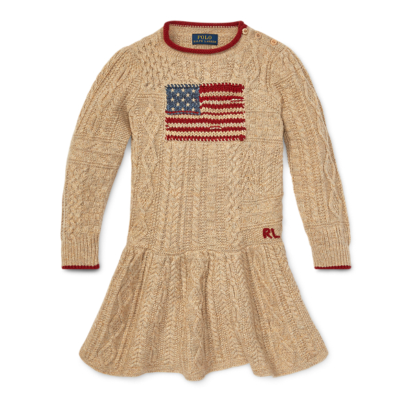 ralph lauren cable knit dress